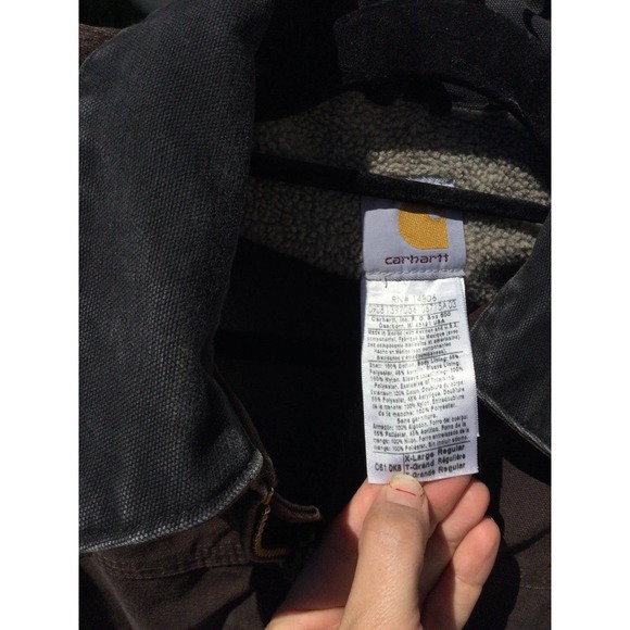 not for sale sold elsewhere sandstone ridge coat sherpa work chore barn - Picture 10 of 11